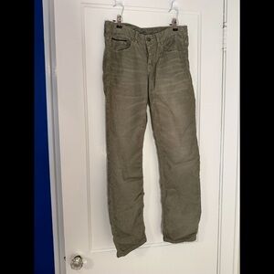Stitch's Olive Green Cotton-Blend Pants